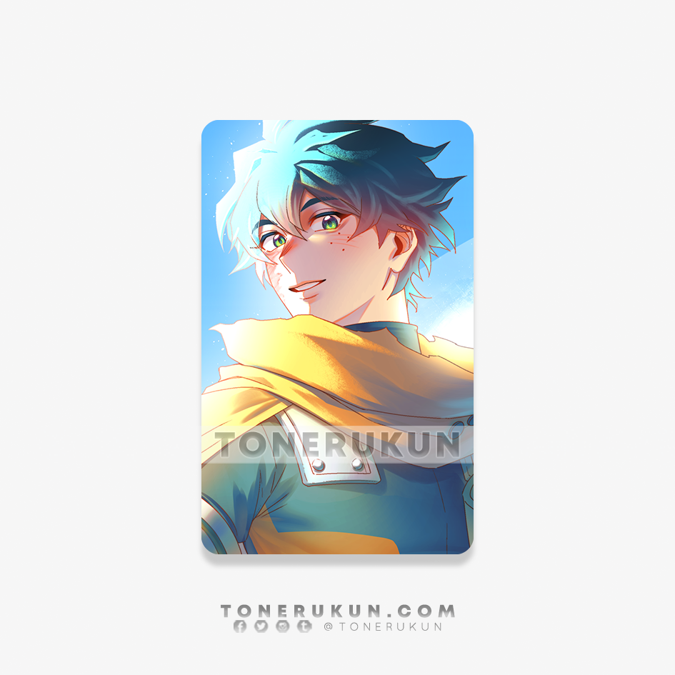 MHA: 2025 Hero Deku ♦ Photocard