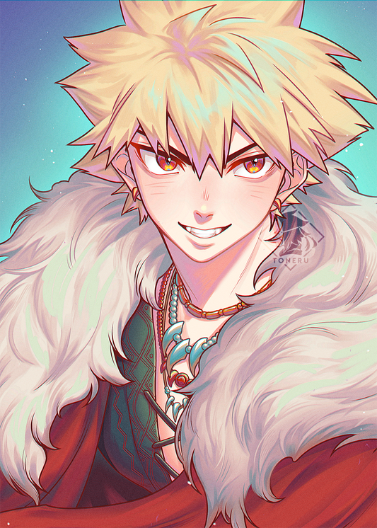 MHA: Fantasy AU - Bakugou ♦ Prints