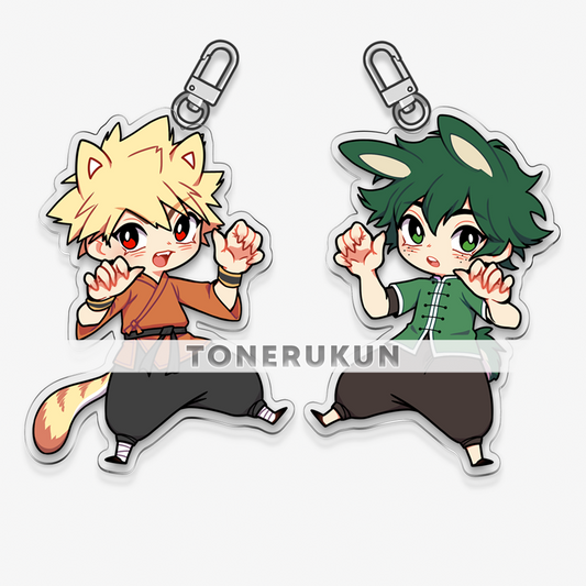 MHA: Martial Arts AU ♦ Charms / Vinyl Stickers