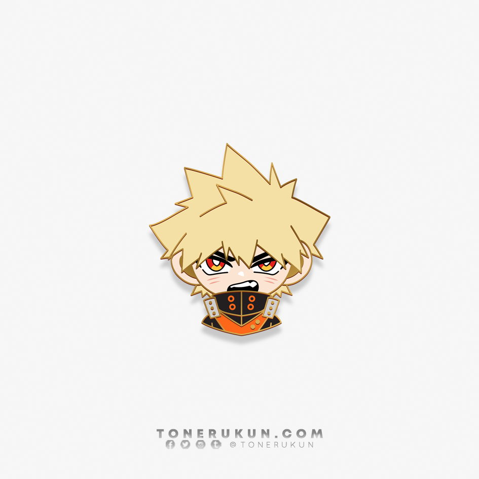Mini Moods: Bakugou ♦ Enamel Pin