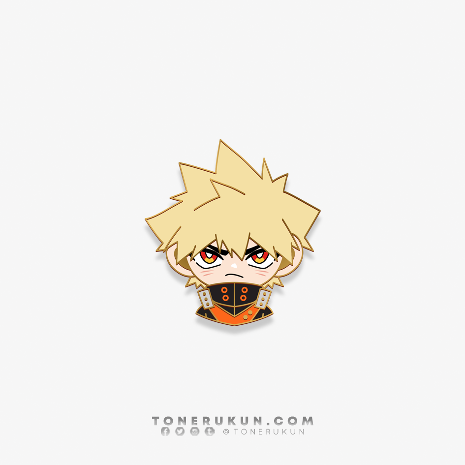 Mini Moods: Bakugou ♦ Enamel Pin