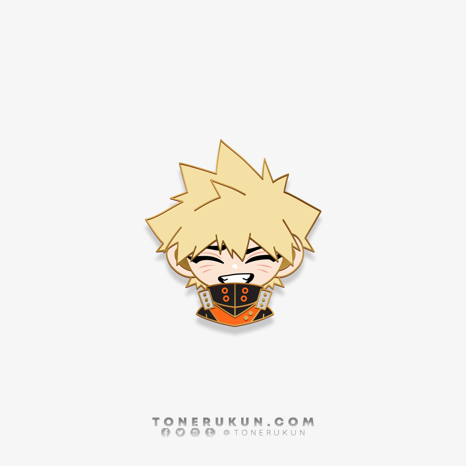 Mini Moods: Bakugou ♦ Enamel Pin