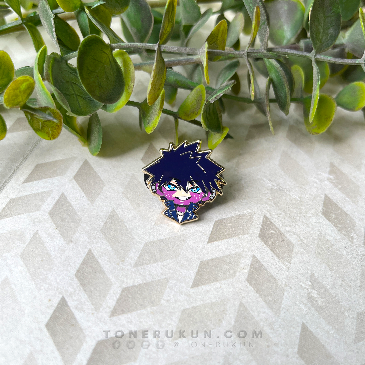 MHA: Mini Moods: Dabi ♦ Enamel Pin