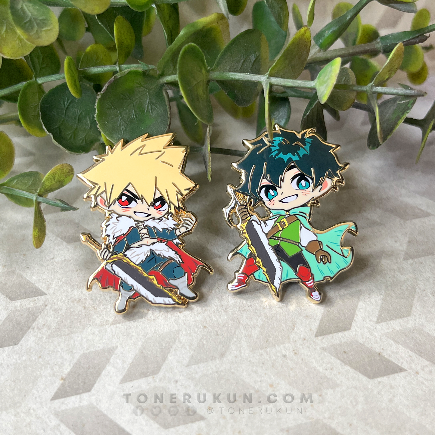My Little Fantasy: Bakugou/Deku ♦ Enamel Pin