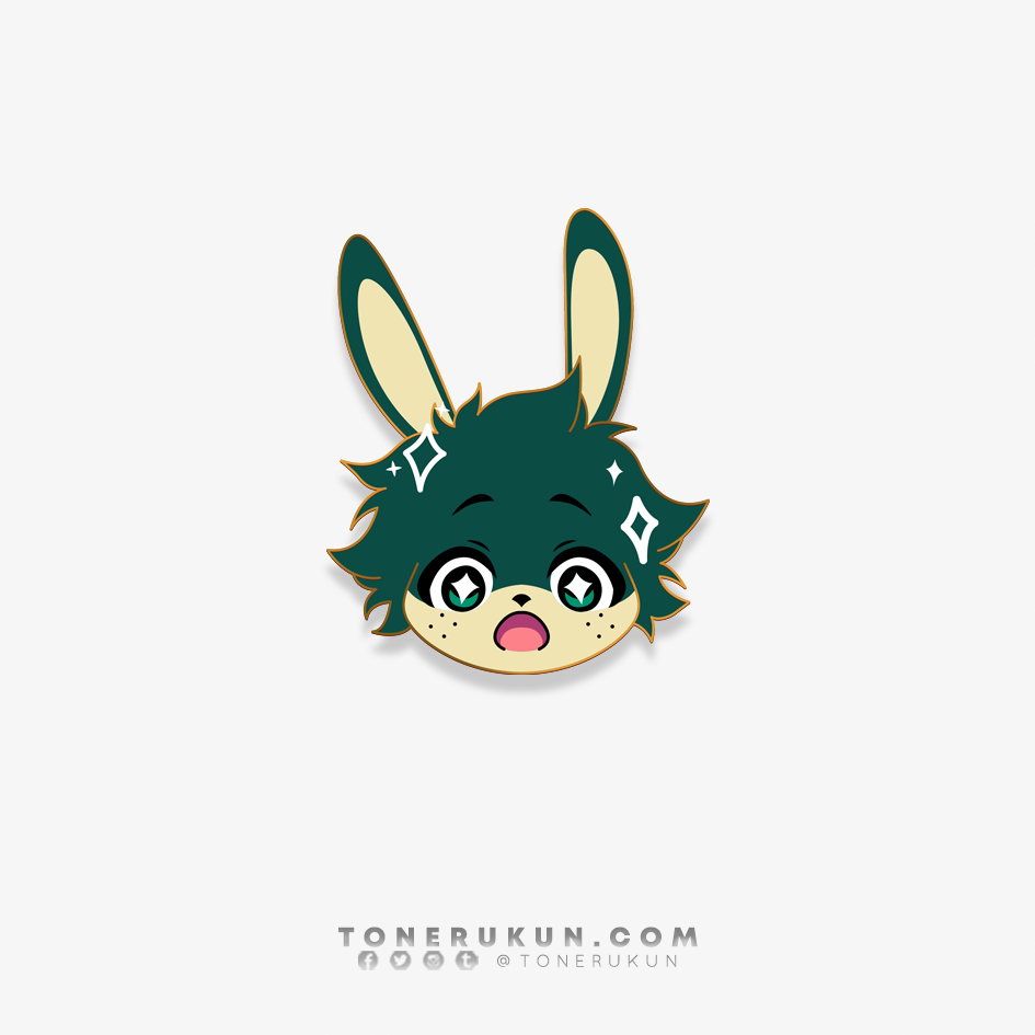 Critter Deku ♦ Enamel Pin ♦ PO