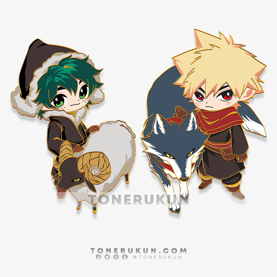 MHA: BKDK Chibi Winter Companions ♦ Enamel Pin ♦ PO