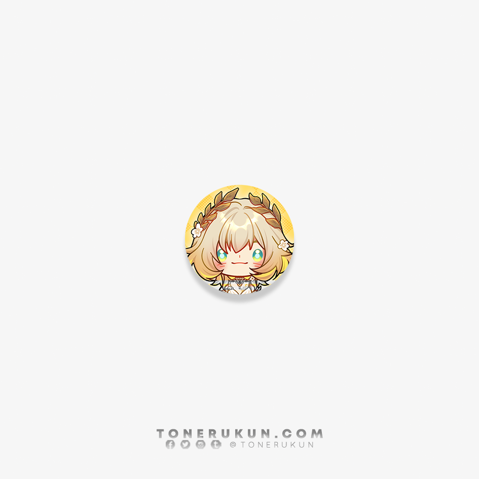 HSR: Chibi Smols ♦ Button Pins