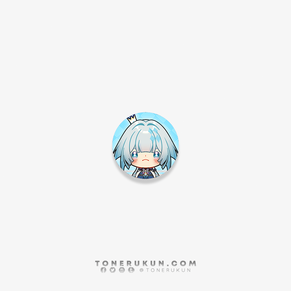 HSR: Chibi Smols ♦ Button Pins