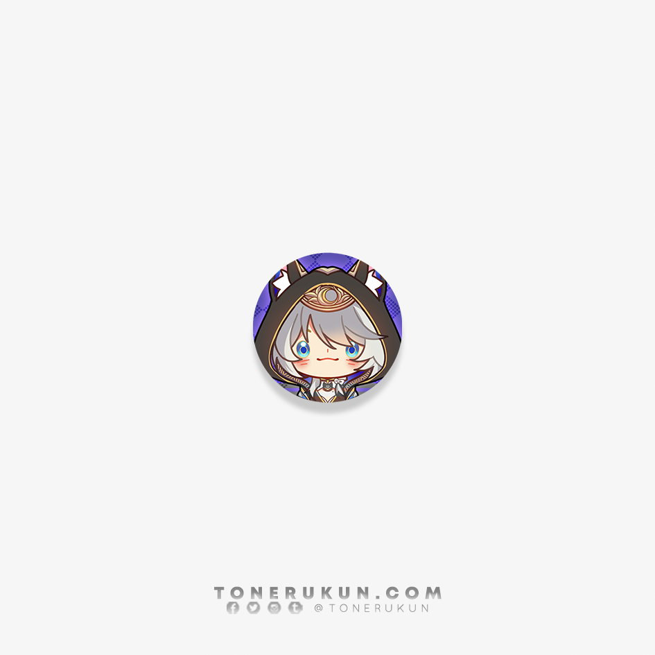 HSR: Chibi Smols ♦ Button Pins