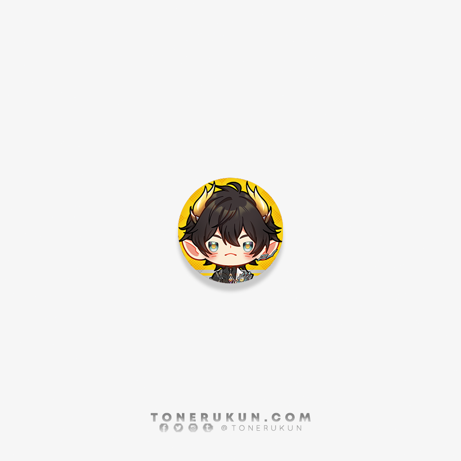 HSR: Chibi Smols ♦ Button Pins