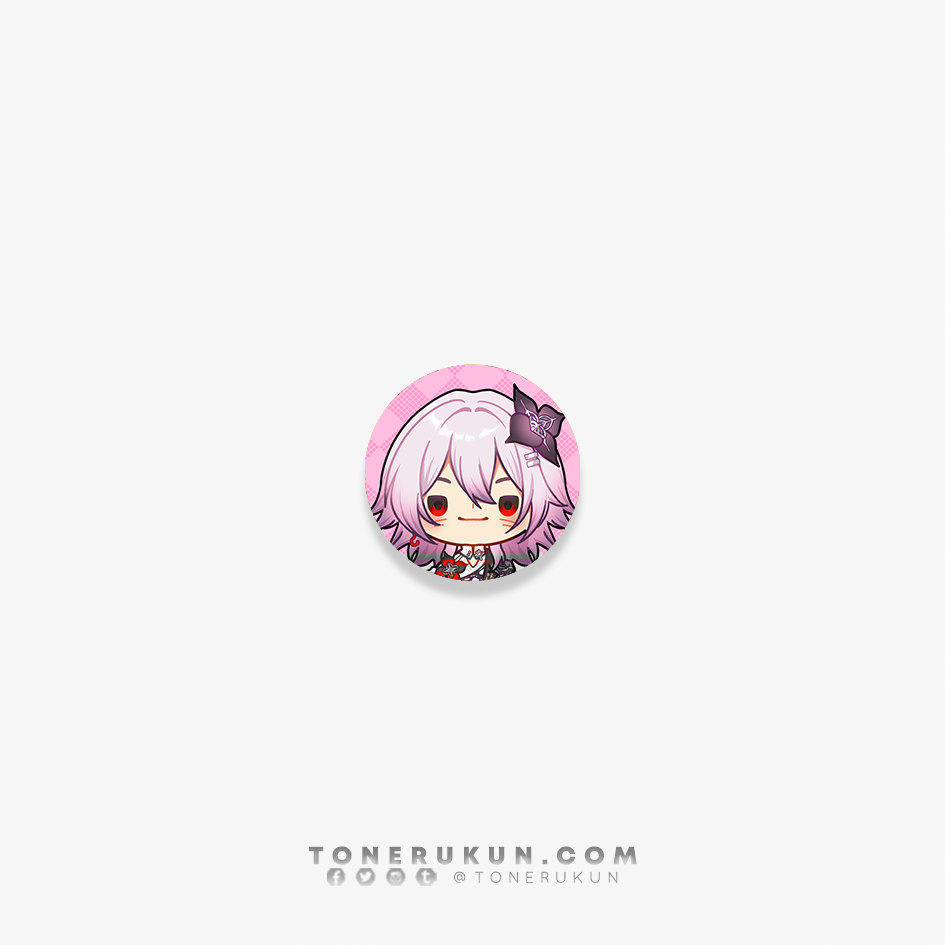 HSR: Chibi Smols ♦ Button Pins