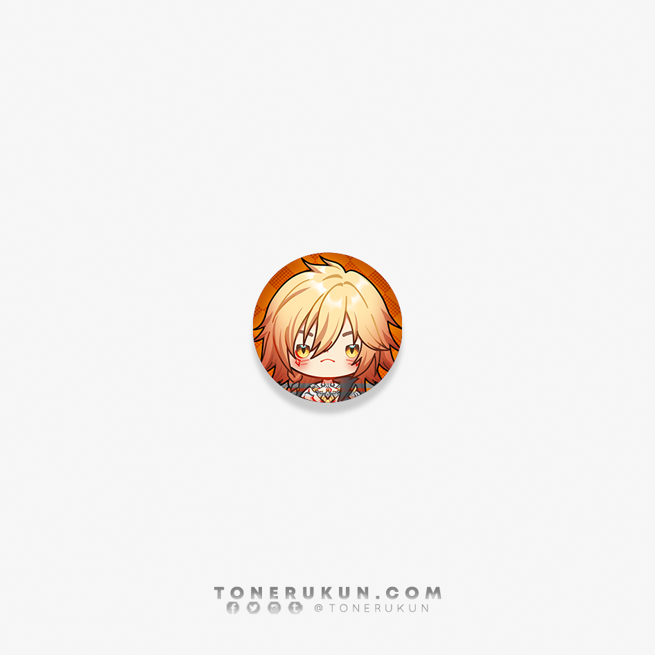 HSR: Chibi Smols ♦ Button Pins