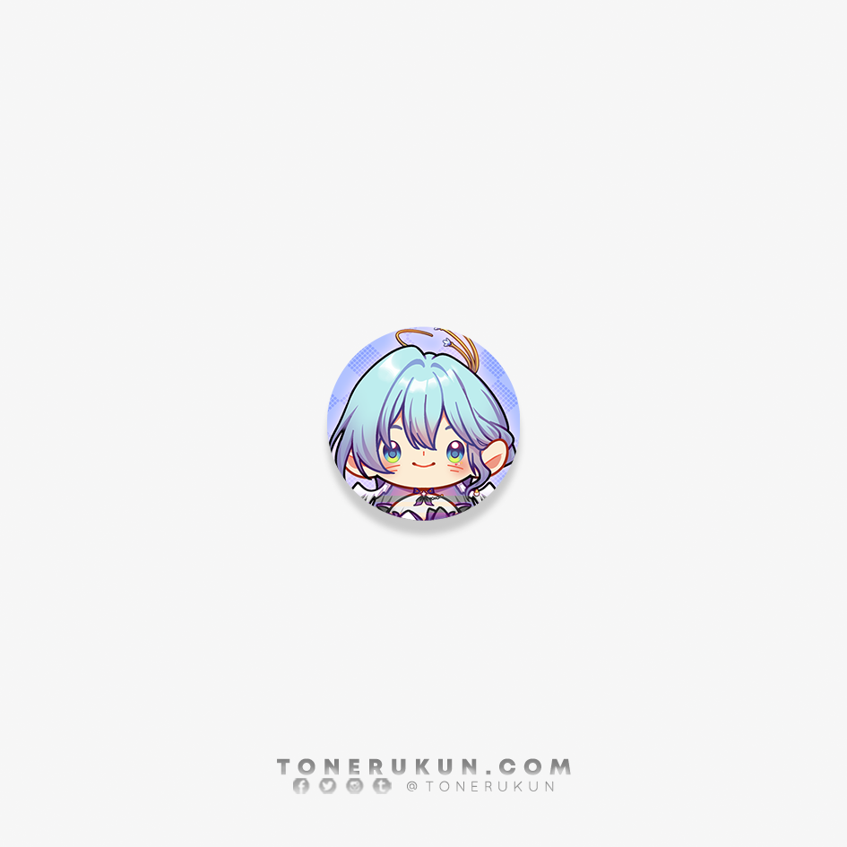 HSR: Chibi Smols ♦ Button Pins