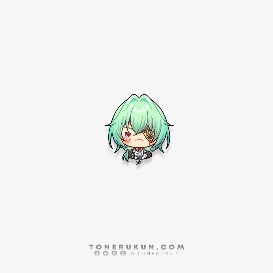 HSR: Chibi Smols ♦ Acrylic Charm / Vinyl Sticker