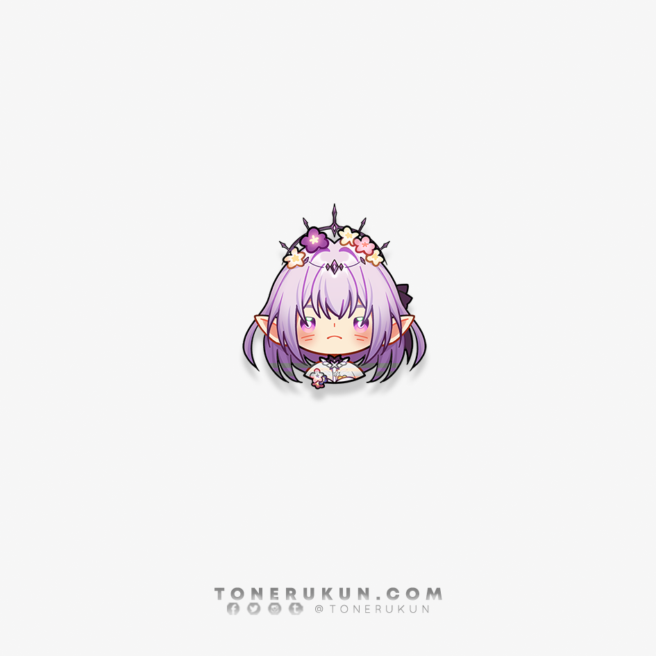 HSR: Chibi Smols ♦ Acrylic Charm / Vinyl Sticker