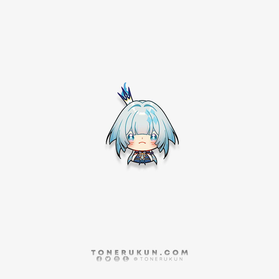 HSR: Chibi Smols ♦ Acrylic Charm / Vinyl Sticker