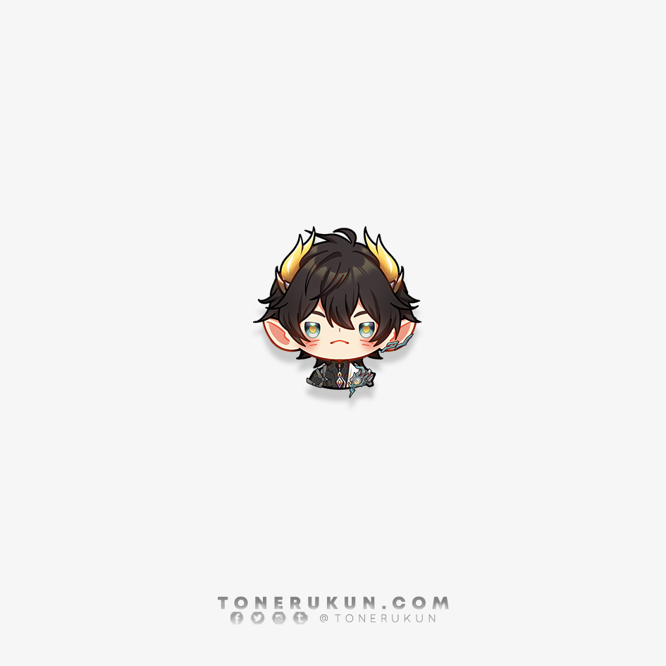 HSR: Chibi Smols ♦ Acrylic Charm / Vinyl Sticker