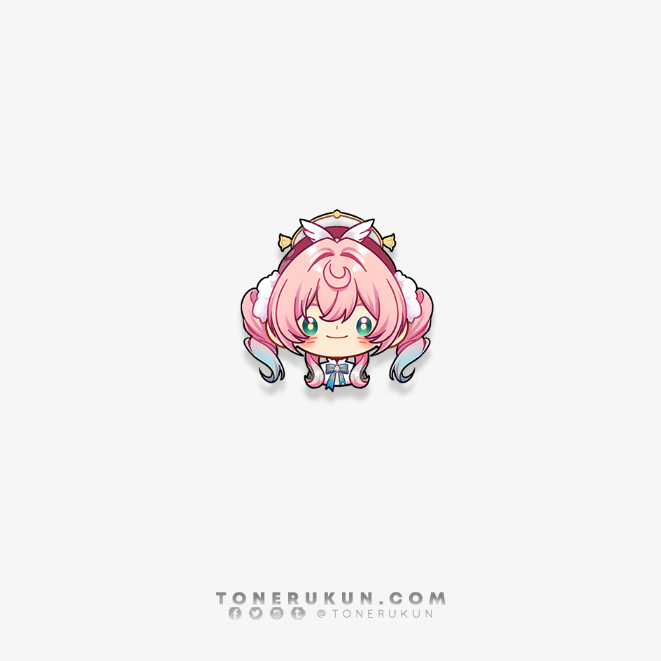 HSR: Chibi Smols ♦ Acrylic Charm / Vinyl Sticker