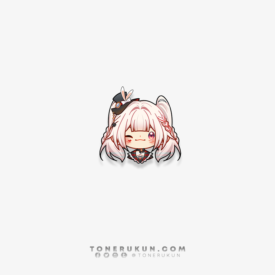 HSR: Chibi Smols ♦ Acrylic Charm / Vinyl Sticker