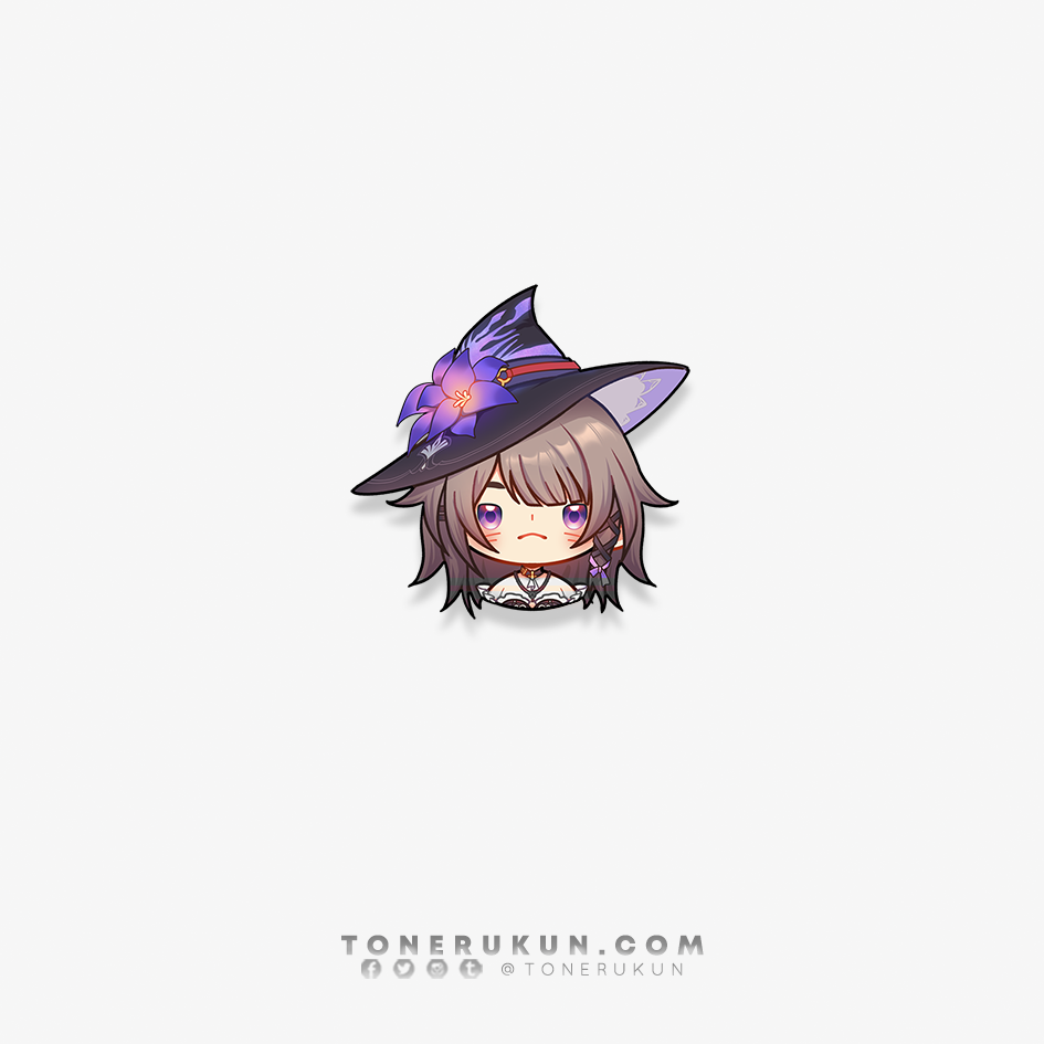HSR: Chibi Smols ♦ Acrylic Charm / Vinyl Sticker