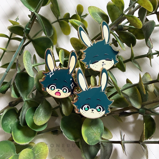 MHA: Critter Deku ♦ Enamel Pin