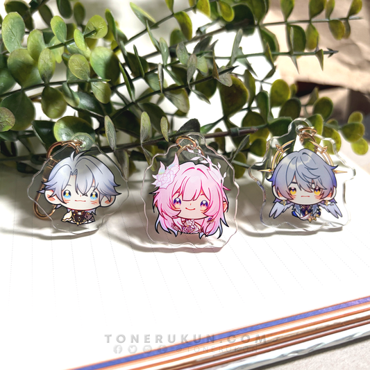 HSR: Chibi Smols ♦ Acrylic Charm / Vinyl Sticker