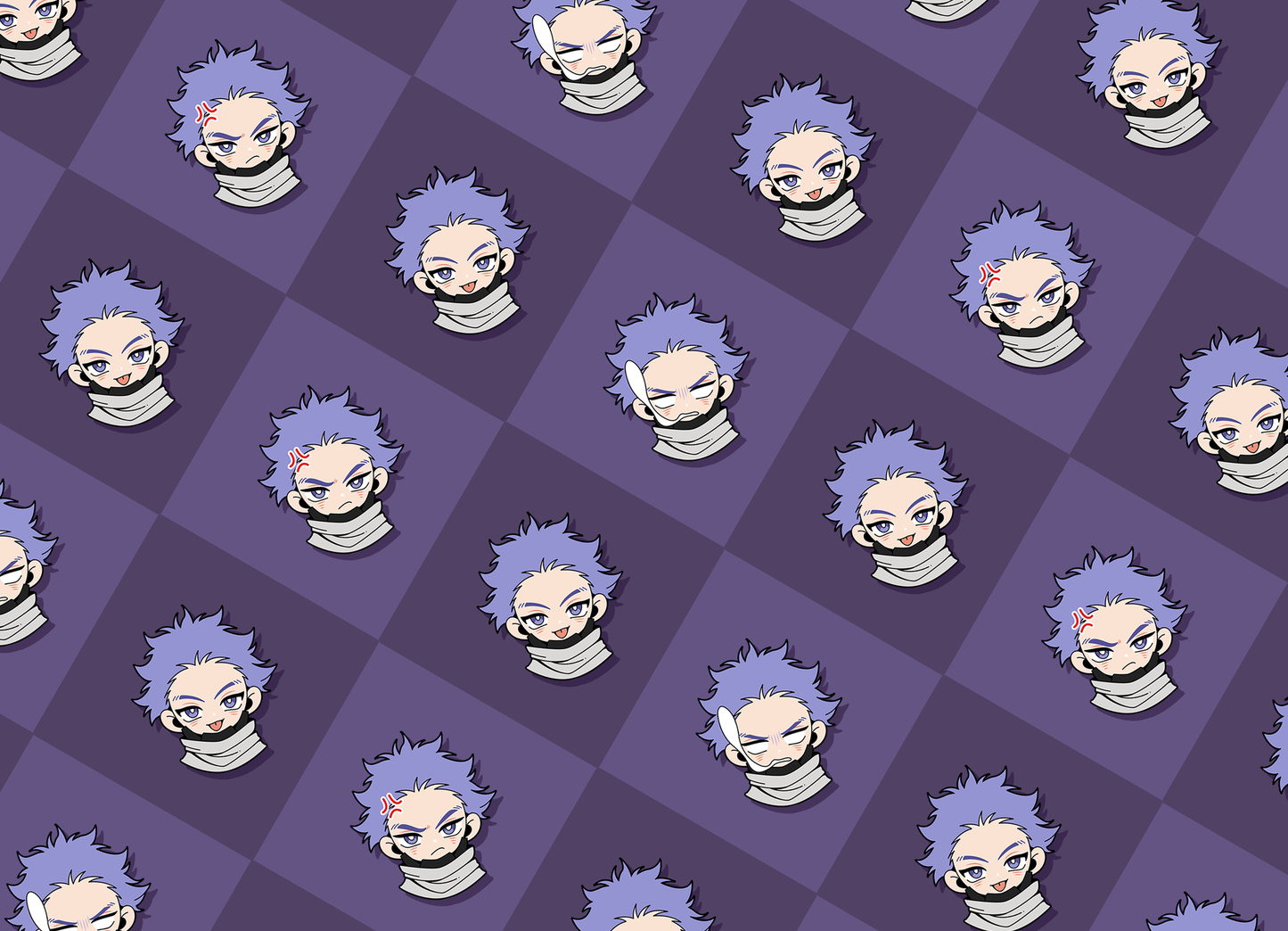 MHA: Aizawa / Shinsou ♦ Zipper Pouch
