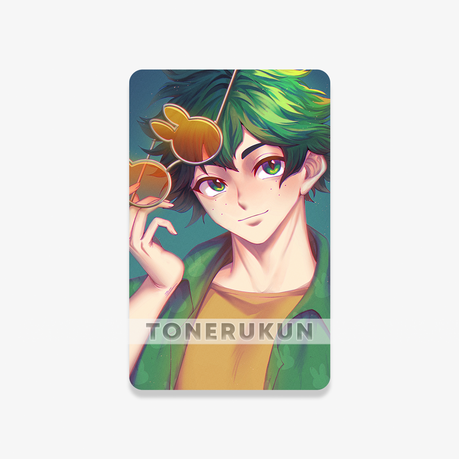 MHA: Glasses ♦ Photocard