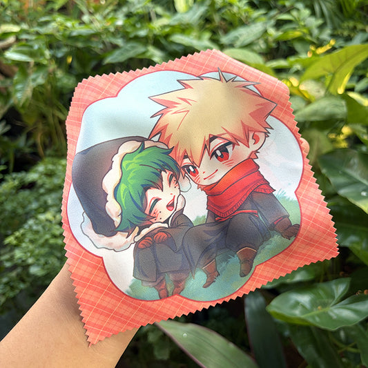 MHA: BKDK Chibi Winter AU ♦ Microfiber Lens Cloth ♦ PO