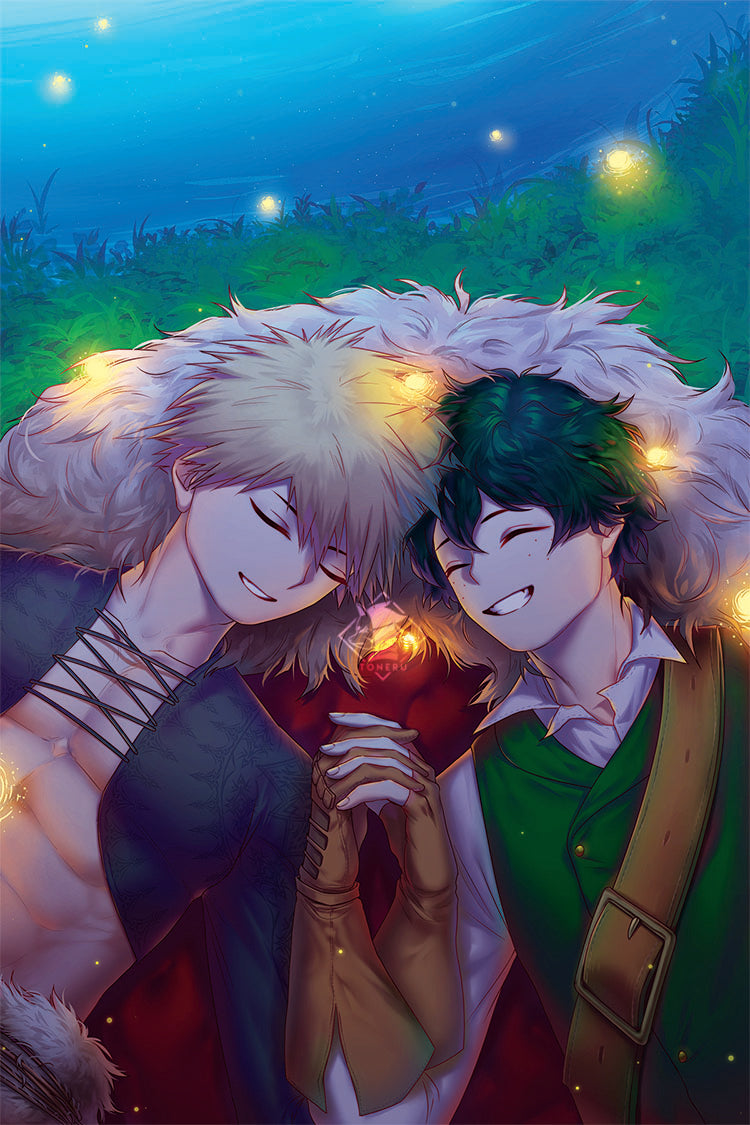 MHA: Fireflies ♦ Prints